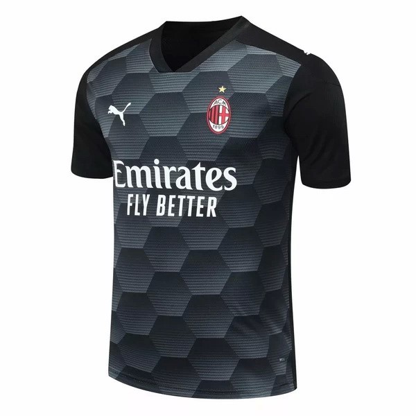 Maillot Football AC Milan Exterieur Gardien 2020-21 Noir